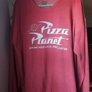 Pizza Planet Red Sweater